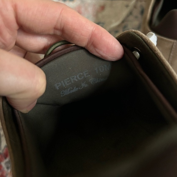 Donald Pliner Pierce Suede Sneaker Shoe in Tan Size 10 - Picture 9 of 9